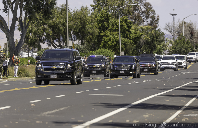 Biden motorcade